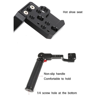Adjustable Angle Slr Stabilizer Handle For Dji Ronin S / Sc