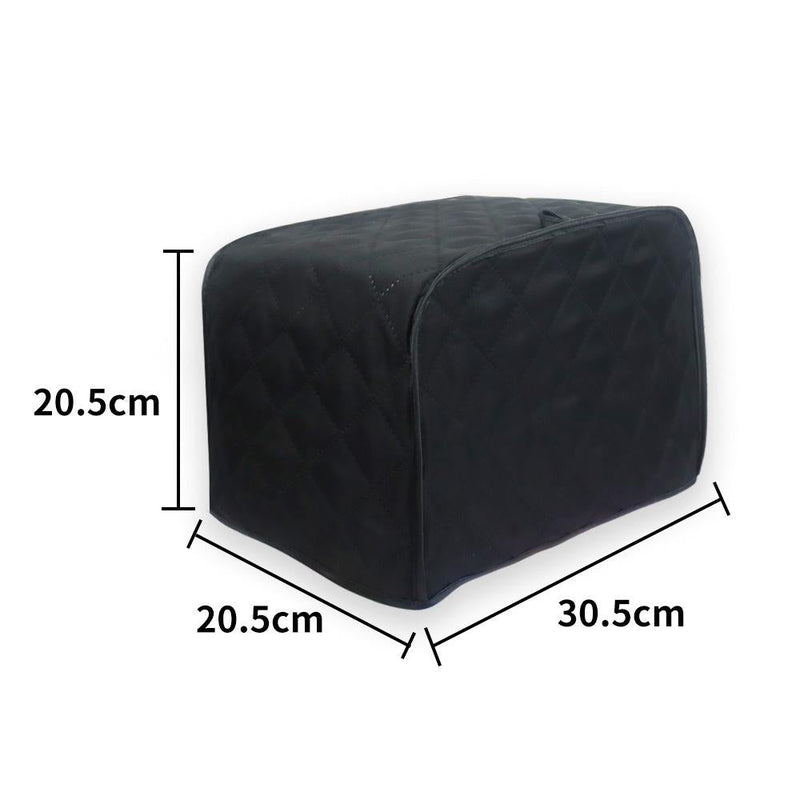 Small Home Bread Maker Dust Cover - Polyester Material - Black
