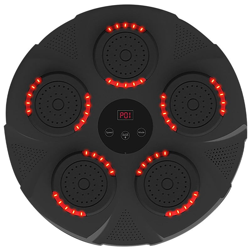 Wall Hanging Bluetooth Music Boxing Trainer - Red / Black