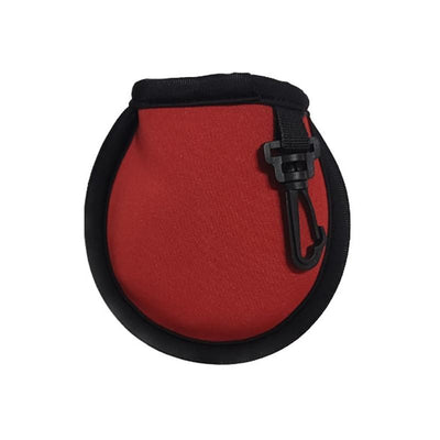 Hooked Neoprene Golf Ball Cover - Durable Protection - Black