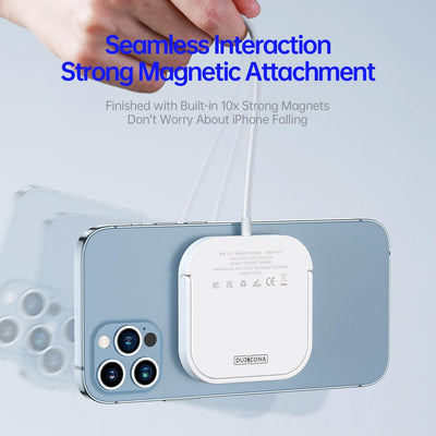 3 In 1 Magnetic Wireless Charger White