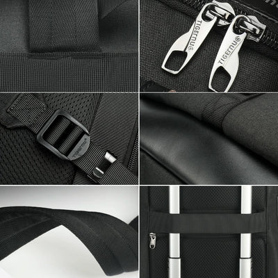 Men Simple Laptop Backpack - Compact & Stylish