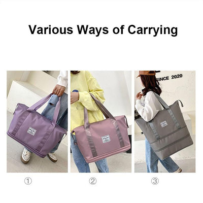 Waterproof Fitness Bag - Large Size - Blue