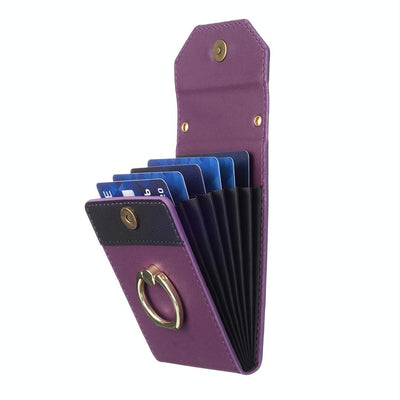 Organ Card Bag Sticker For Mobile Phones - Dark Purple