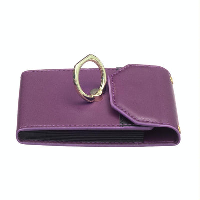 Organ Card Bag Sticker For Mobile Phones - Dark Purple