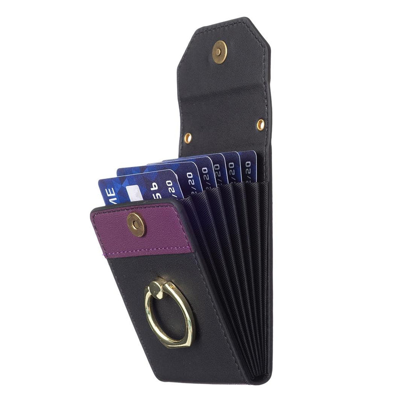 Organ Card Bag Sticker For Mobile Phones - Dark Purple