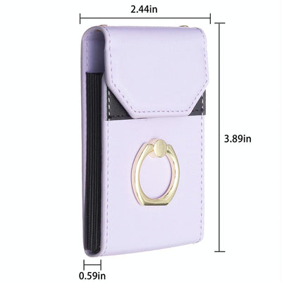 Organ Card Bag Sticker For Mobile Phones - Dark Purple