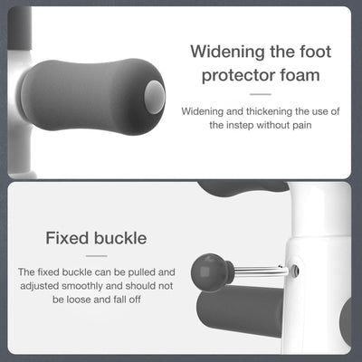 Adjustable 2-In-1 Sit-Up Boxing Ball Stand With Punching Bag - Gray / White