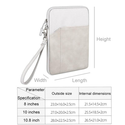 Protective Felt Sleeve Carrying Bag - Light Grey