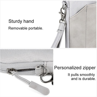 Protective Felt Sleeve Carrying Bag - Light Grey