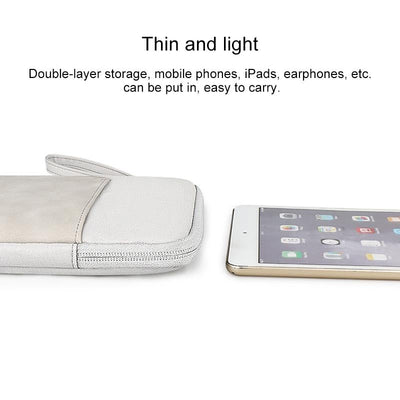 Protective Felt Sleeve Carrying Bag - Light Grey