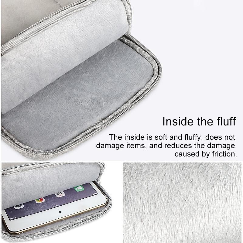 Protective Felt Sleeve Carrying Bag - Light Grey