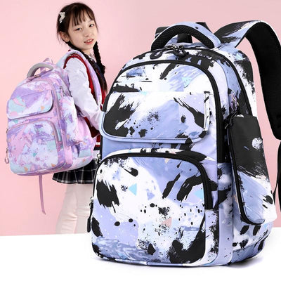 Backpack Set with Lunch Bag & Pencil Case for Kids - Pink