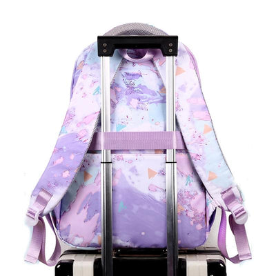 Backpack Set with Lunch Bag & Pencil Case for Kids - Pink