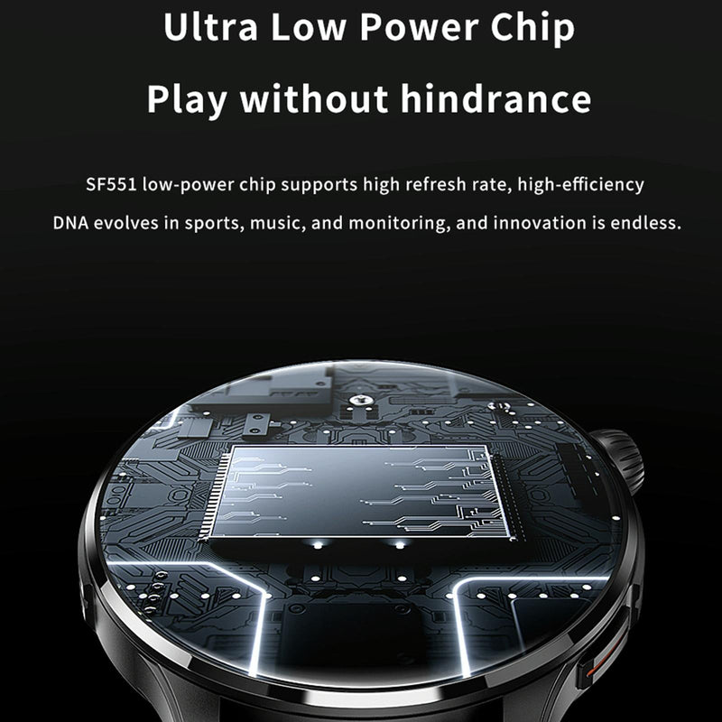 1.43 Inch Bt5.1 Smart Sport Watch With Health Monitoring - Pink