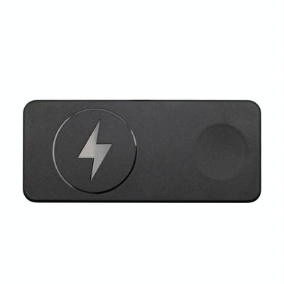 2 In 1 Magnetic Wireless Charger Black