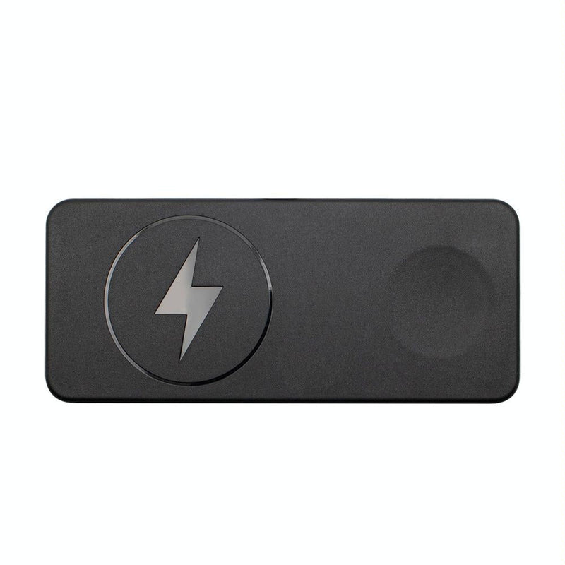 2 In 1 Magnetic Wireless Charger Black
