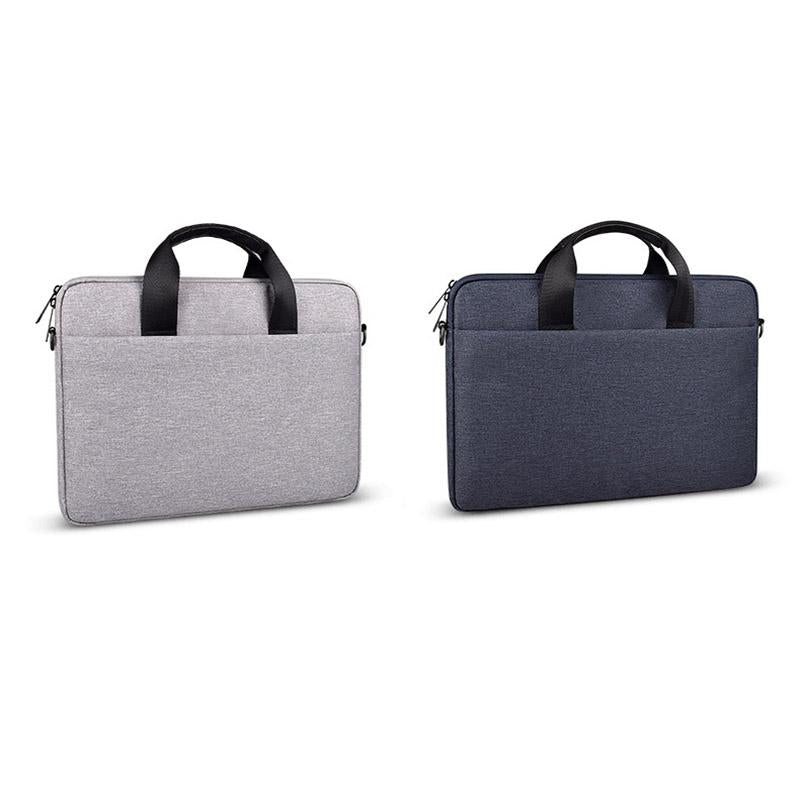 13.3 Inch Portable Laptop Bag with Single-shoulder Strap - Grey