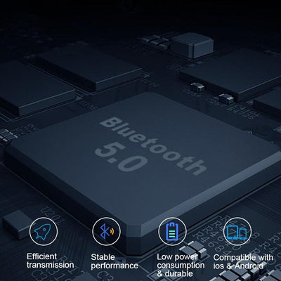 180 Degree Rotating Wireless Bluetooth Car Handsfree Earphones - Black Gray