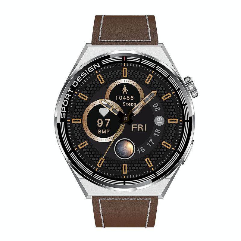 1.6 Inch Waterproof Smart Watch With Bluetooth Call & Nfc - Black