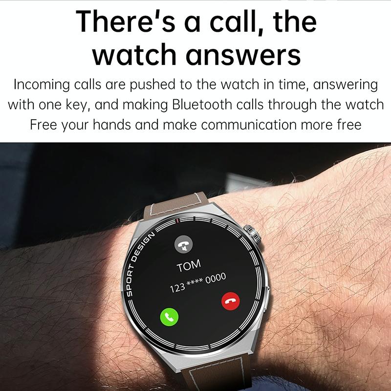 1.60 Inch Black Dial Silicone Band Ip68 Waterproof Smart Watch Support Bluetooth Call Black