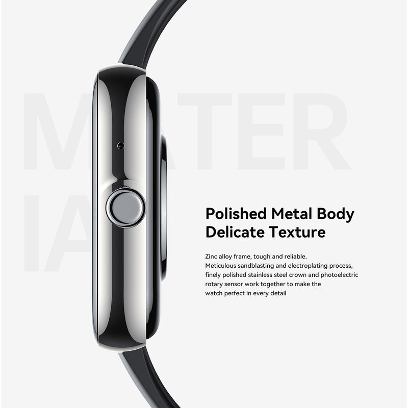 1.96 Screen Inch Smart Watch With Bt Call & Heart Rate - Rose Gold