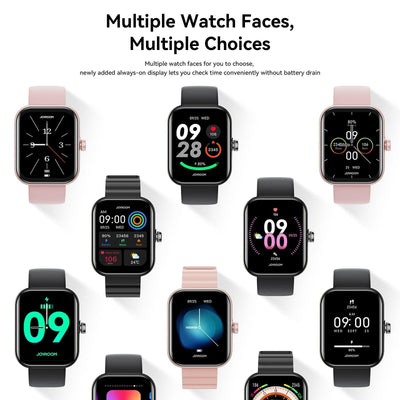 1.96 Screen Inch Smart Watch With Bt Call & Heart Rate - Rose Gold