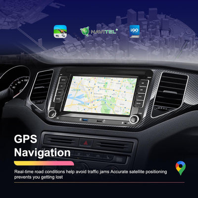 2 + 64G Carplay Android Navigation For Vw / Skoda - Reversing Camera - Large Screen