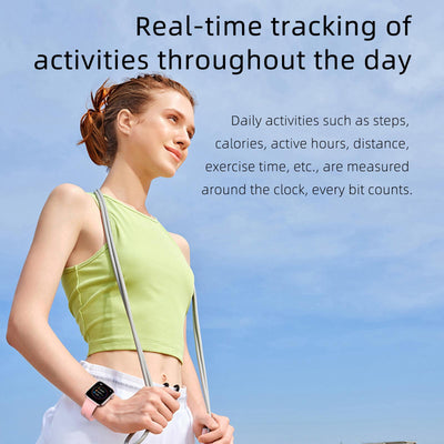 1.69 Inch Ip67 Waterproof Smart Watch With Touch Screen Health Monitoring - Red