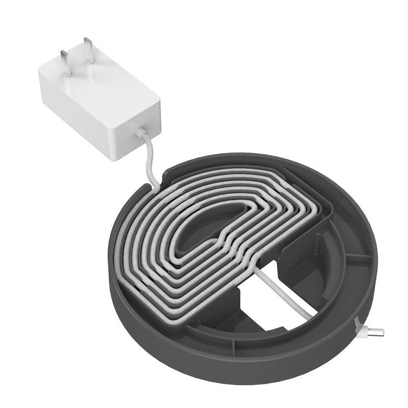 Desktop Bracket for Amazon Echo Show 10 - no Drilling Required - White