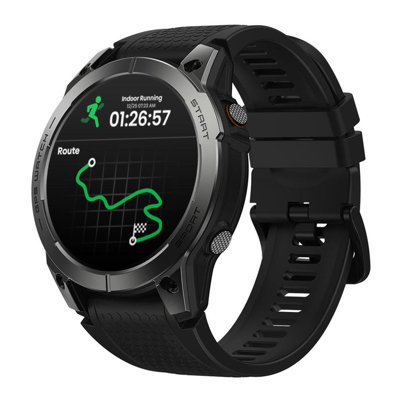 1.43 Inch Amoled Screen Sports Smart Watch Support Bluetooth Call - Black