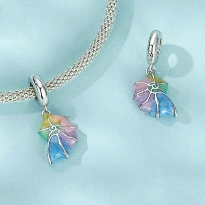 925 Sterling Silver Neon Conch Bracelet