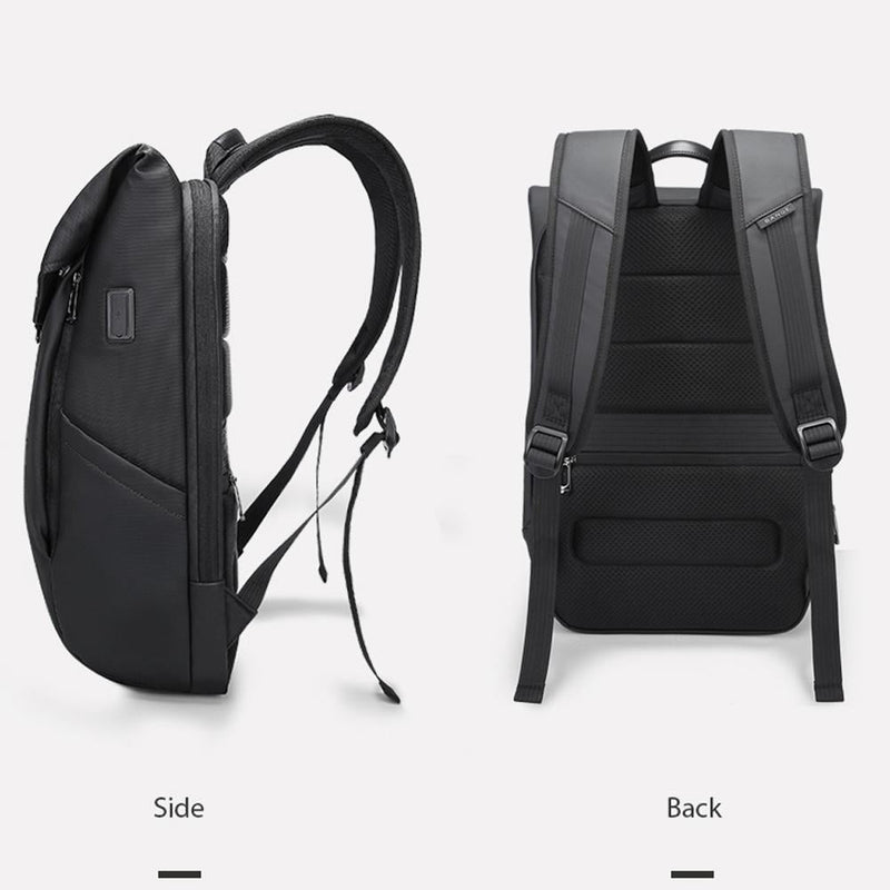 Waterproof Anti-Theft Laptop Backpack For Daily Work And Business - 15.6 Inch - Black
