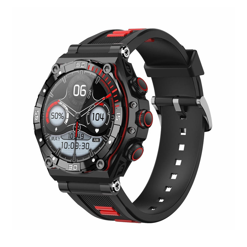 1.43 Inch Amoled Screen Smart Watch Supports Bluetooth Call / Blood Oxygen Detection - Red
