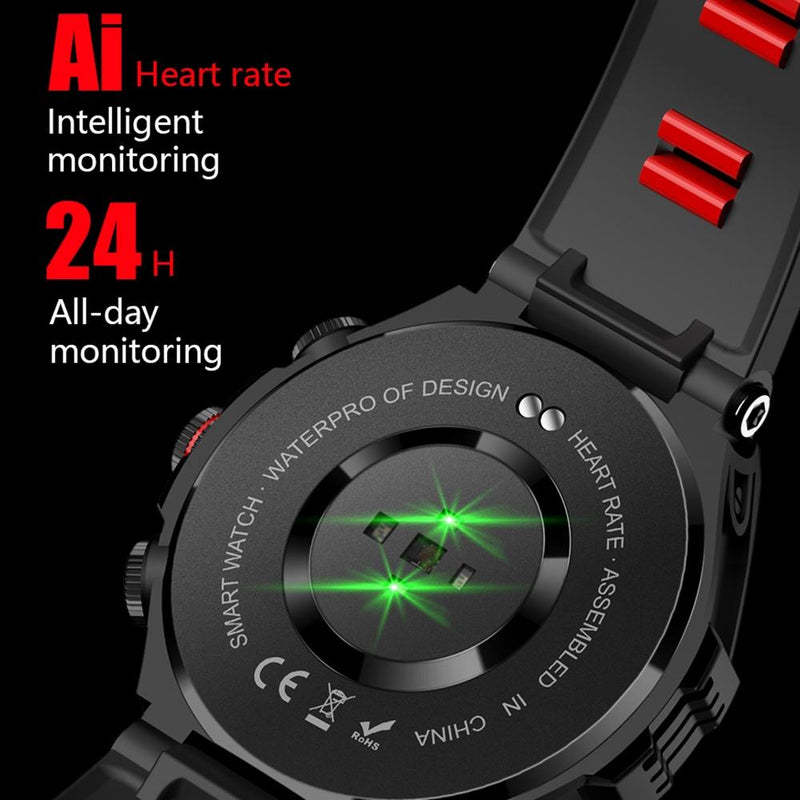 1.43 Inch Amoled Screen Smart Watch Supports Bluetooth Call / Blood Oxygen Detection - Red