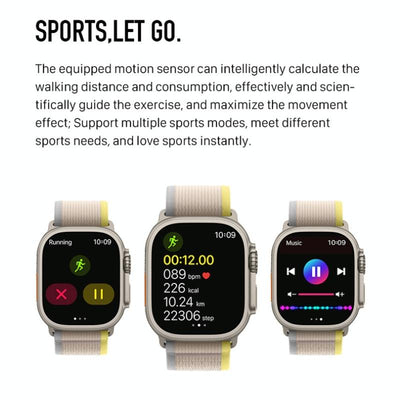 1.5 Inch Silicone Band Smart Watch Bluetooth Call / Heart Rate / Blood Pressure / Blood Oxygen - Black