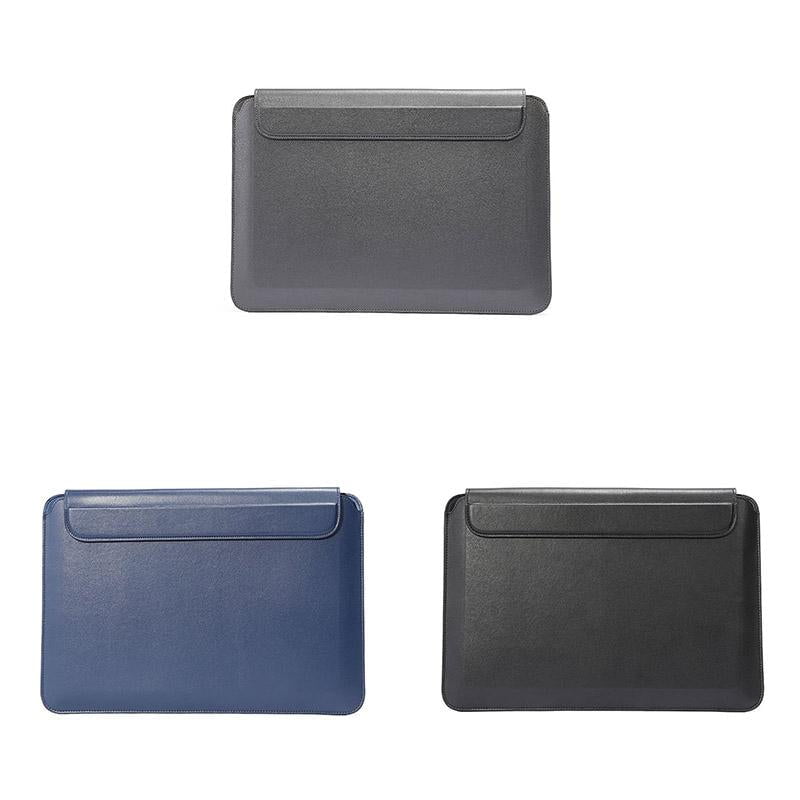 13-Inch Multifunctional Laptop Stand Bag - Black - Gray