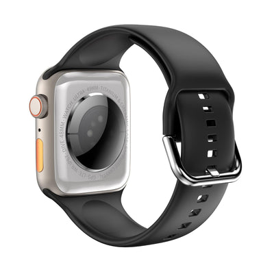 2.01 Inch Waterproof Smart Watch Bt Call / Heart Rate / Blood Pressure / Blood Oxygen - Black Gold