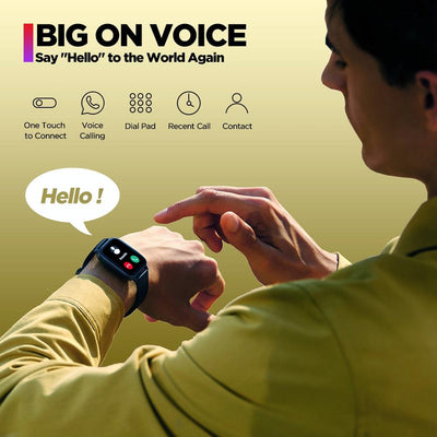 1.86 Inch Colour Display Smart Watch With Voice Calling