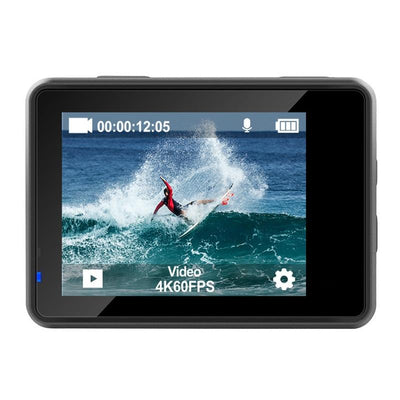 Outdoor Waterproof Dual Screen Wifi Sports Camera With Anti-Shake Hd Video