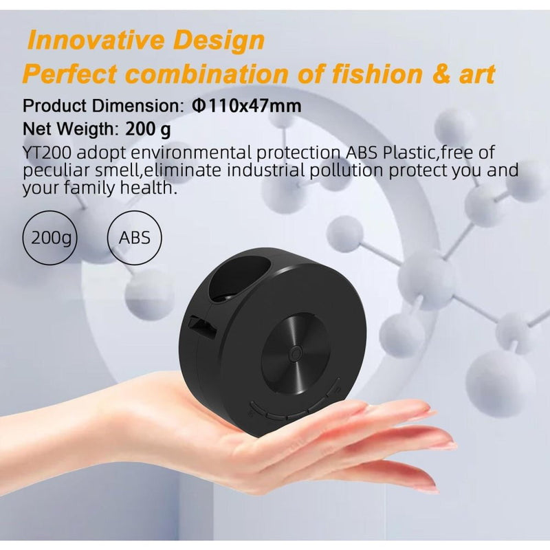 Portable Mini Projector - Hd Led Usb Powered Wired Connection - Black