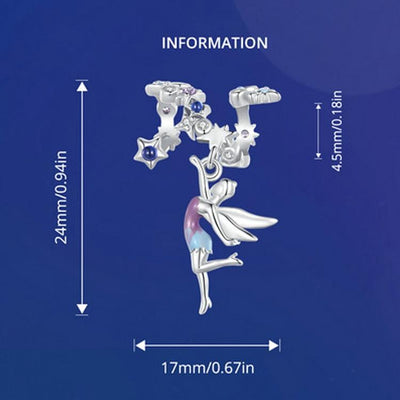 925 Sterling Silver Enchanting Elf Bracelet & Necklace Set Diy Beads