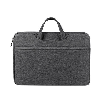 13.3 Inch Waterproof Laptop Handbag with Shock-absorbing Capacity - Grey