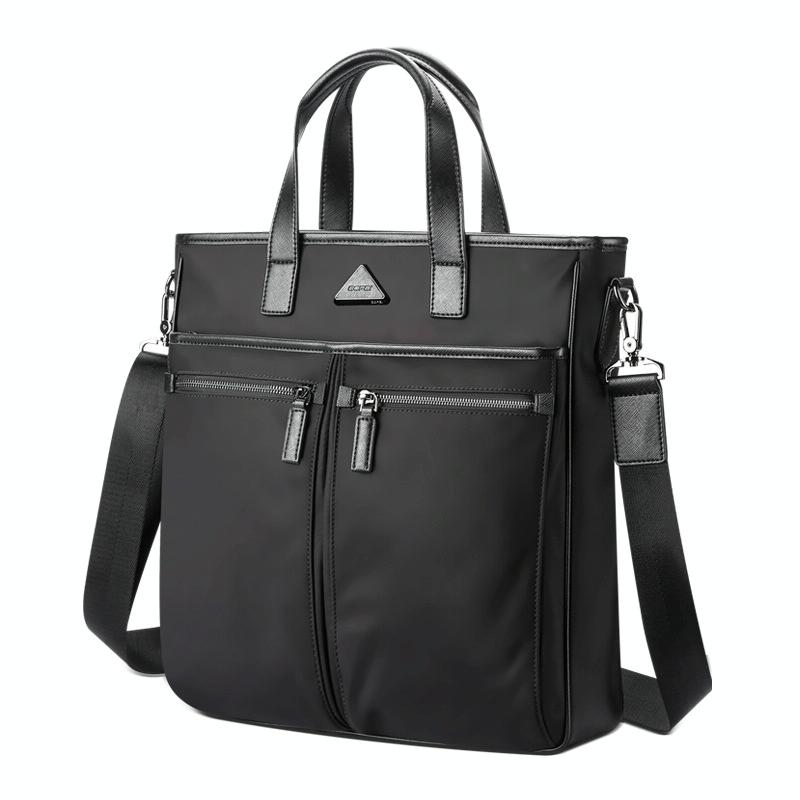Waterproof Laptop Business Handbag - Large Capacity Black