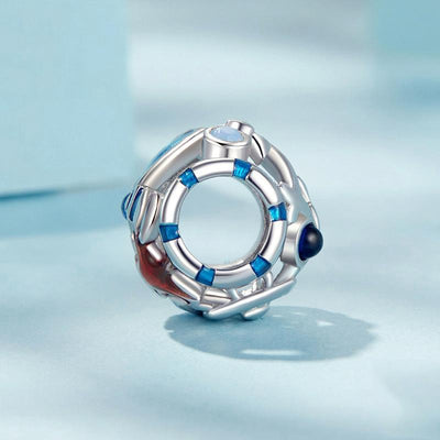 925 Sterling Silver Marine Shell Creature Hollow Diy Beads