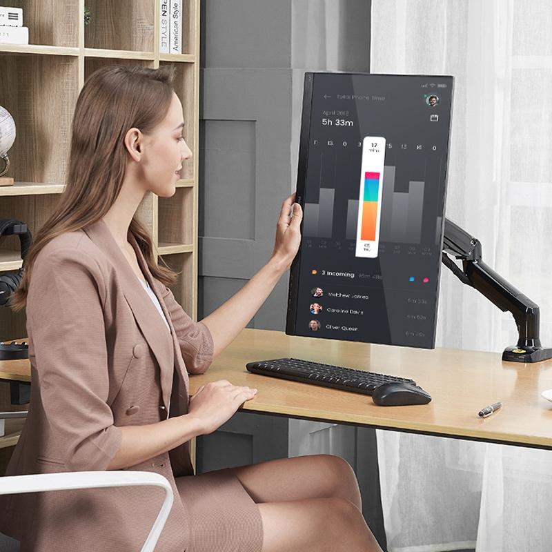 Adjustable Tv Monitor Bracket - Black 17-30 Inches