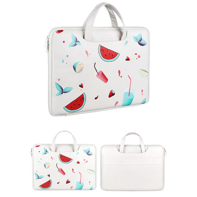 13.3 Inch Lightweight Printed Laptop Bag in Pu Material - Ice Cream