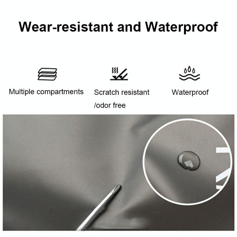 Waterproof Gym Bag - Compact and Durable - Red