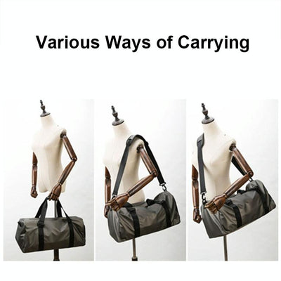 Waterproof Gym Bag - Compact and Durable - Red