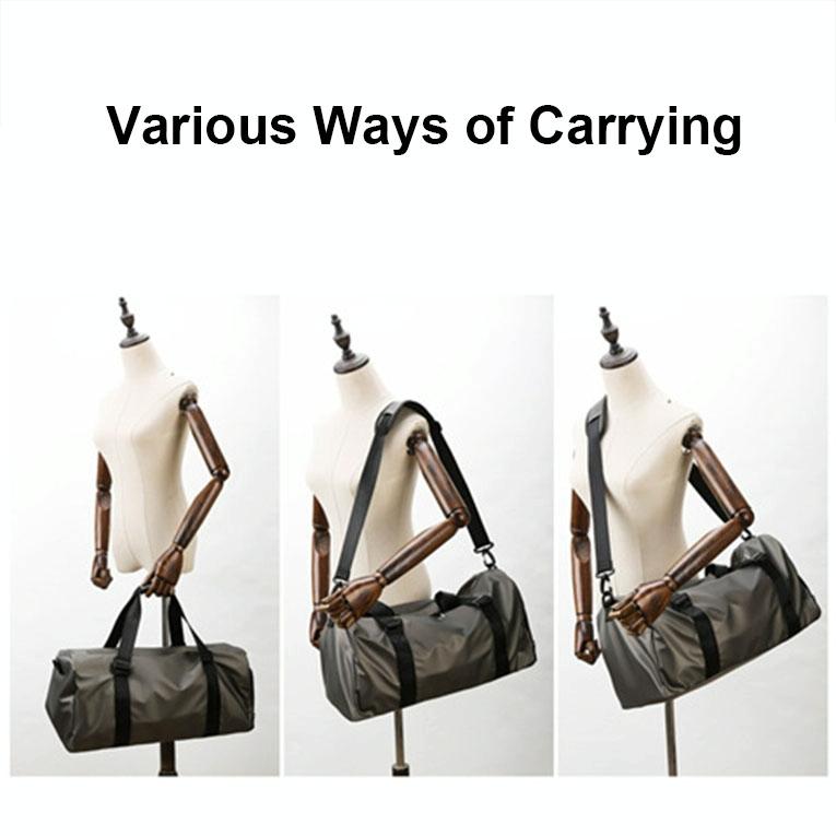 Waterproof Gym Bag - Compact and Durable - Red